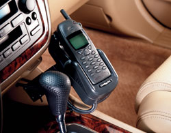 Carphone in a car